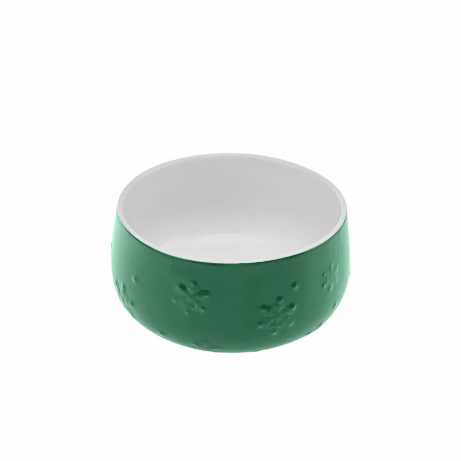 Bowls | Karaca Karaca New Year Christmas Porcelain Dipping Dish, 15Cm, Green