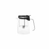 French Press | Karaca Karaca Brewy Glass Tea French Press, 550Ml, Black Transparent