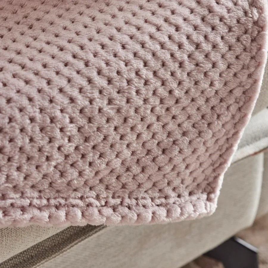 Throws & Blankets | Karaca Karaca Pearl Baby Fleece Wellsoft Blanket, Single, Violet