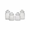 Spice Jars | Karaca Karaca Muts 4 Piece Glass Spice Jar Set, Transparent