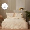 Duvet Cover Sets | Karaca Home Karaca Home Dogasever Mimosa 100% Turkish Cotton Plant-Based Dyeing Duvet Cover Set With Bed Sheet, Single, Yellow