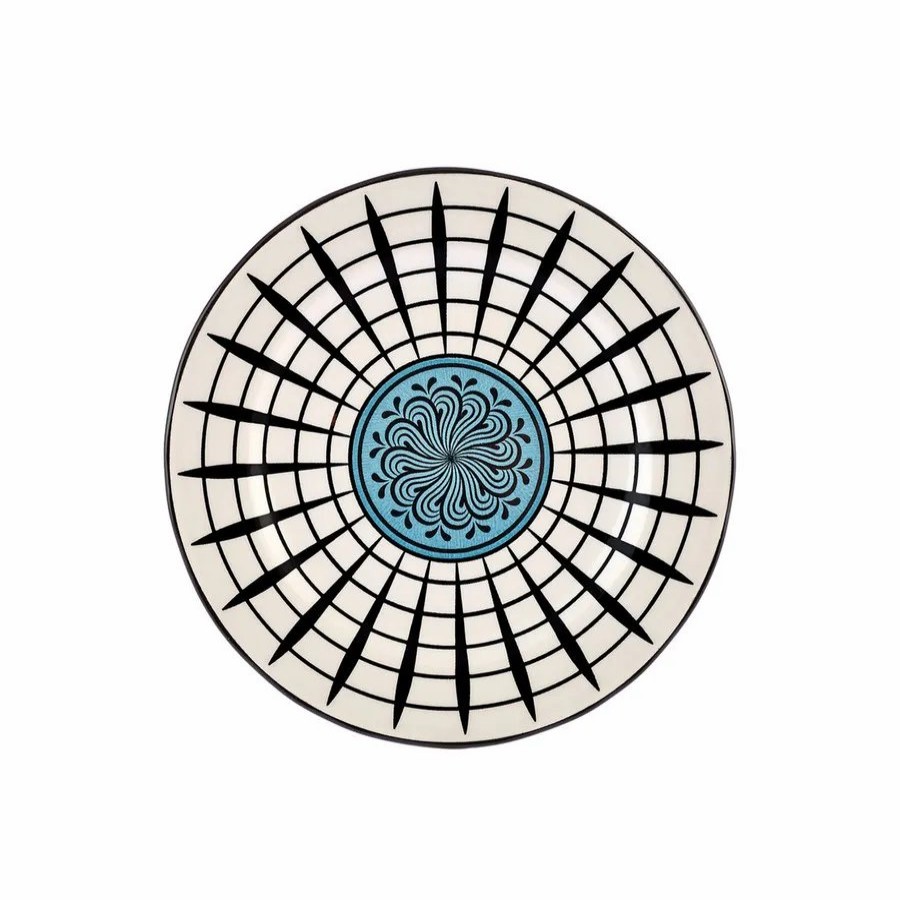 Side Plates | Karaca Karaca Paye Seljuk Collection Porcelain Side Plate, 16Cm, Blue Multi