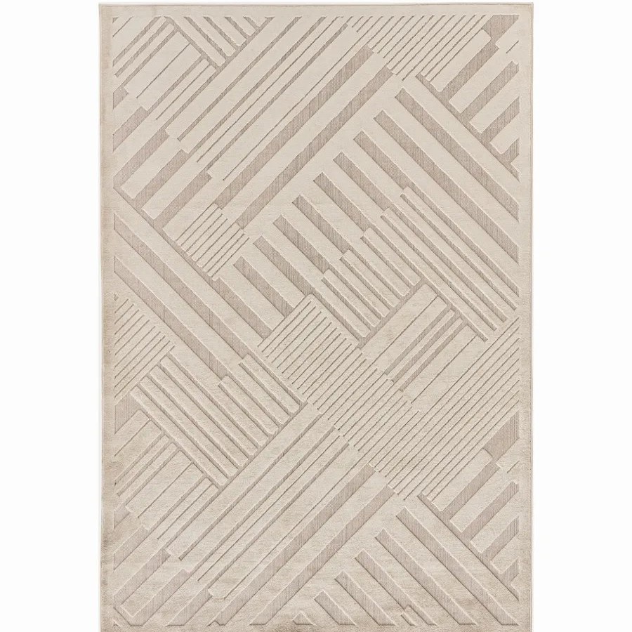 Scandinavian Rugs | Kasmir Rugs Kasmir Rugs 724 Scandinavian Bergen Rug, 120Cmx180Cm, Cream