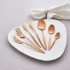 Cutlery Sets | Karaca Karaca Lizbon 28 Piece Stainless Steel Cutlery Set For 4 People, Rose Gold