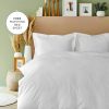 Duvet Cover Sets | Karaca Home Karaca Home Back To Basic 100% Turkish Cotton Duvet Cover Set With Bed Sheet, Double, White