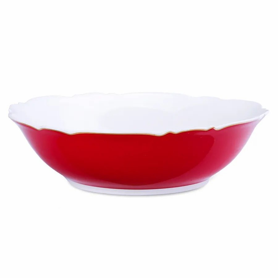 Bowls | Karaca Karaca Romantic Serving Bowl, 23Cm, Red