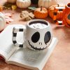 Mugs | Karaca Karaca Halloween Creepy Ceramic Mug, 10Cm, White Black