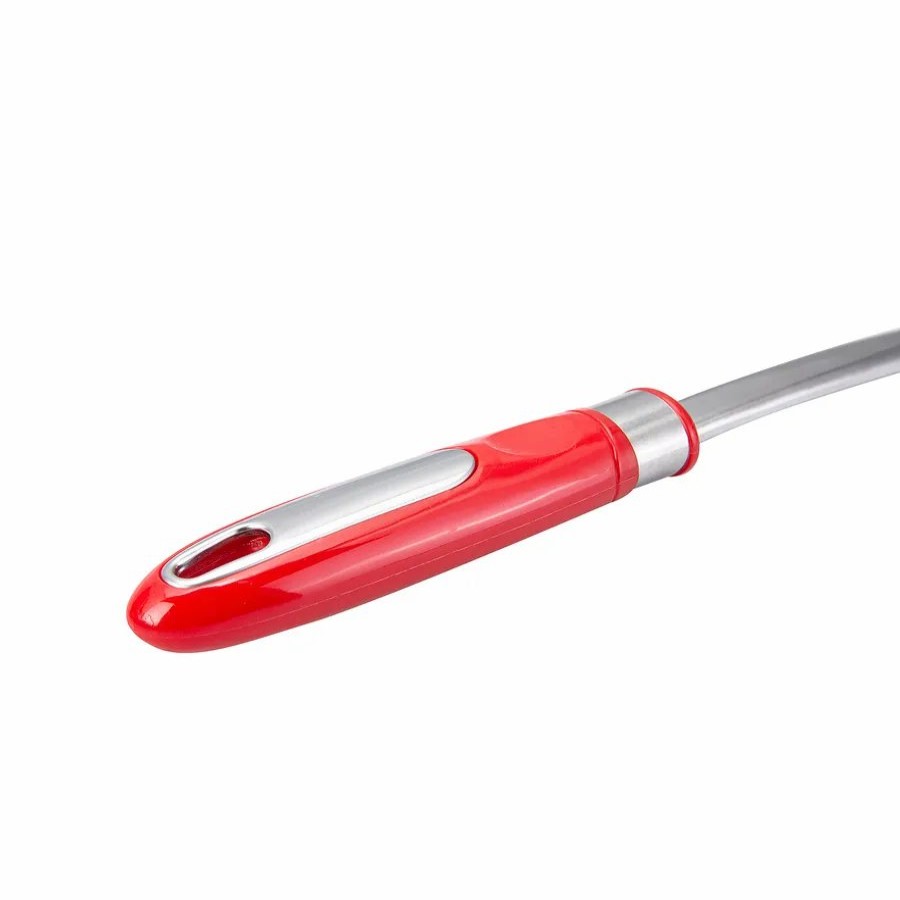 Kitchen Utensils | Karaca Karaca Retro Stainless Steel Ladle, 30Cm, Red Silver