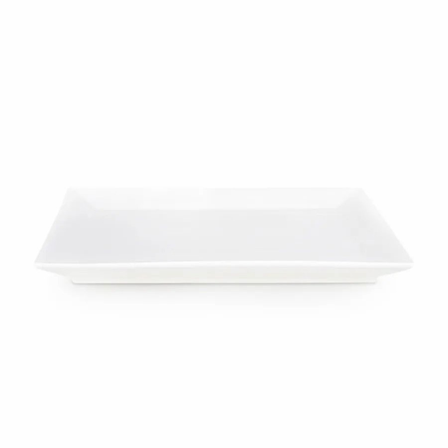 Side Plates | Karaca Karaca Carmen Trend Porcelain Side Plate, 19Cmx16Cm, White