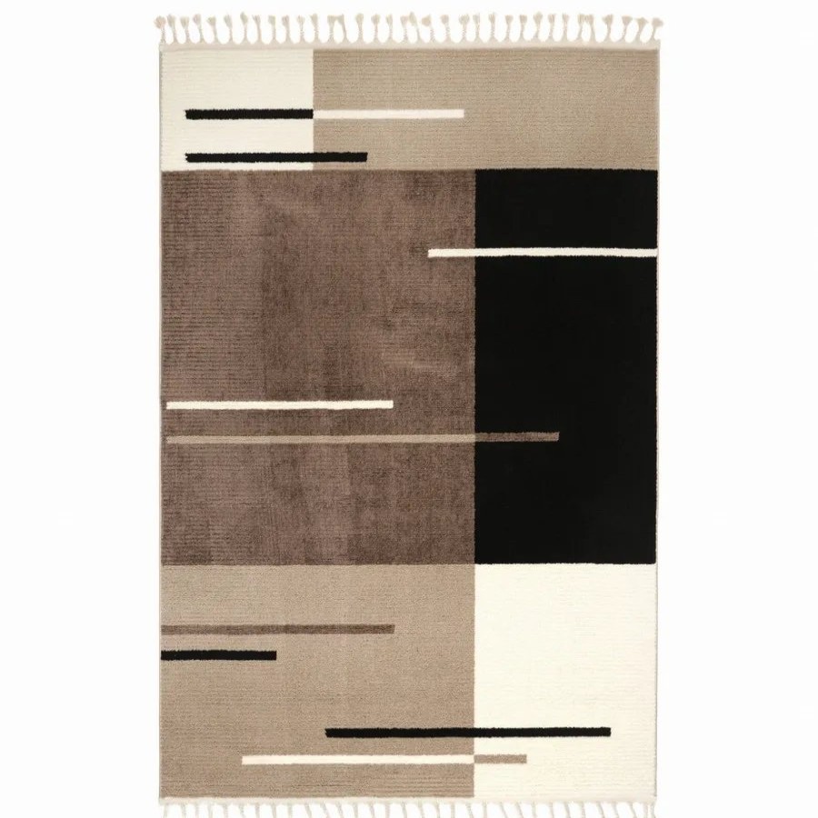 Modern Rugs | Kasmir Rugs Kasmir Rugs 724 Four Seasons Cacao Rug, 160Cmx230Cm, Multi