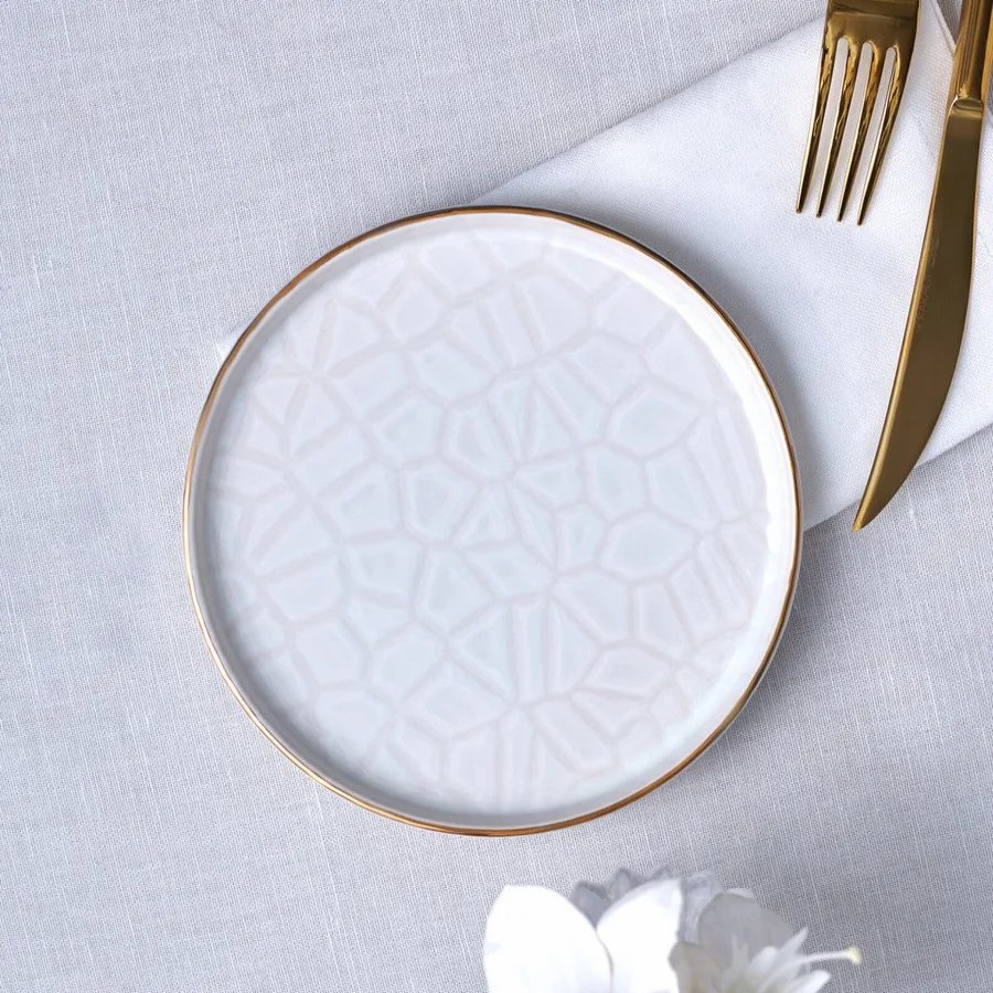 Side Plates | Karaca Karaca Calvin Ceramic Side Plate, 15Cm, Multi