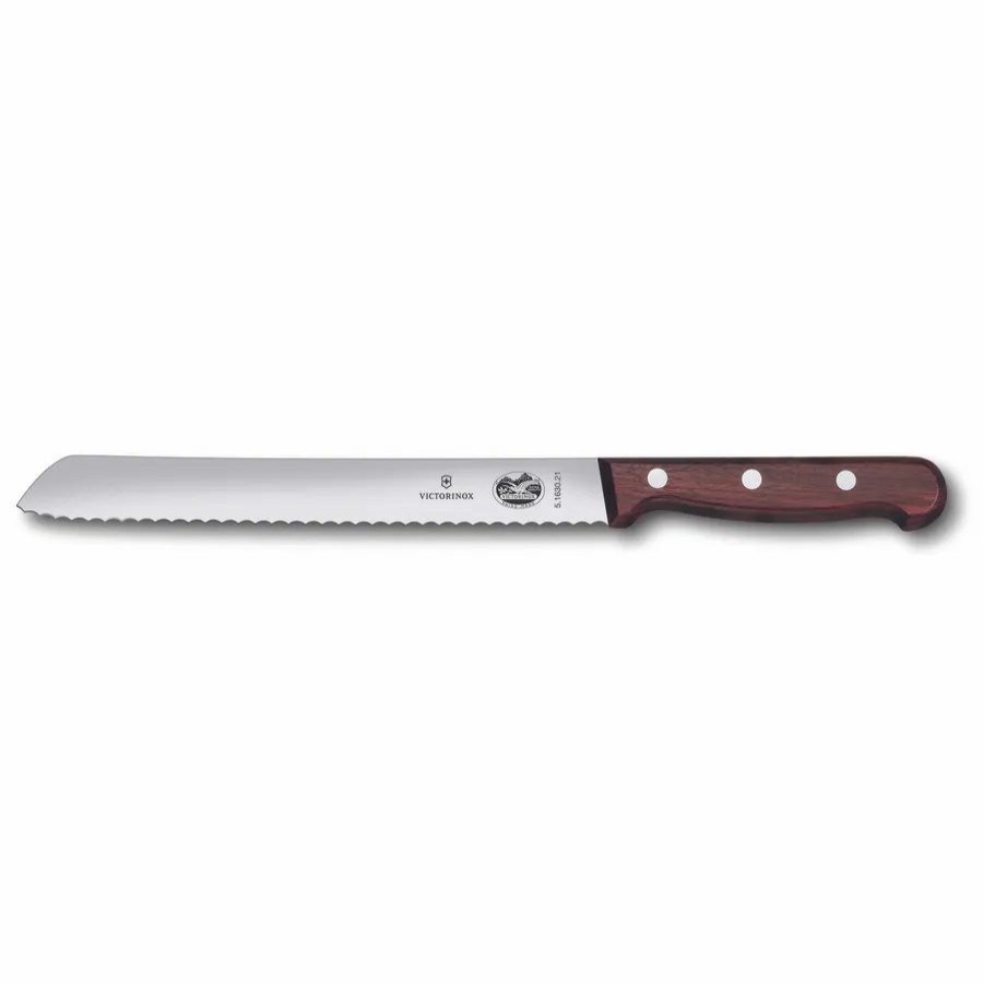 Knives | Victorinox Victorinox Swiss Classic Serrated Bread Knife, 21Cm, Wood Silver