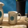 Mugs | Karaca Karaca Paye Seljuk Collection Porcelain Mug, 340Ml, Blue Multi