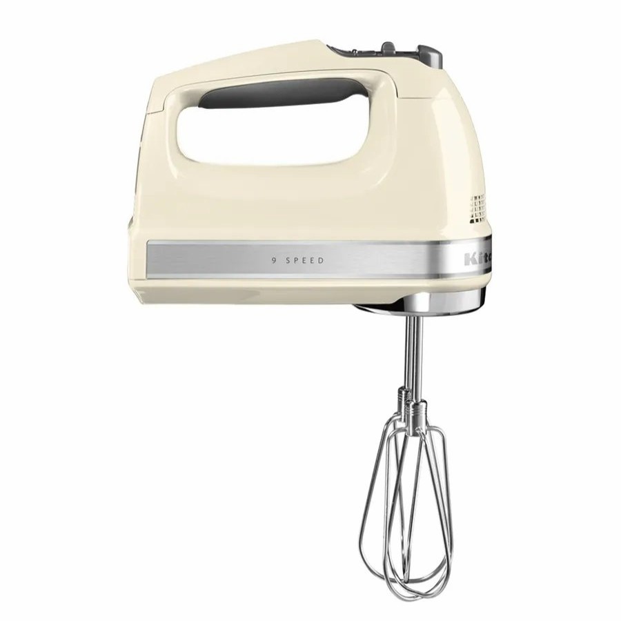 Stand Mixers | Kitchenaid Kitchenaid Hand Mixer, 9 Speed, Almond Cream