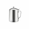 Cafetieres | Karaca Karaca Barista Stainless Steel Milk Jug With Lid, 1L, Silver