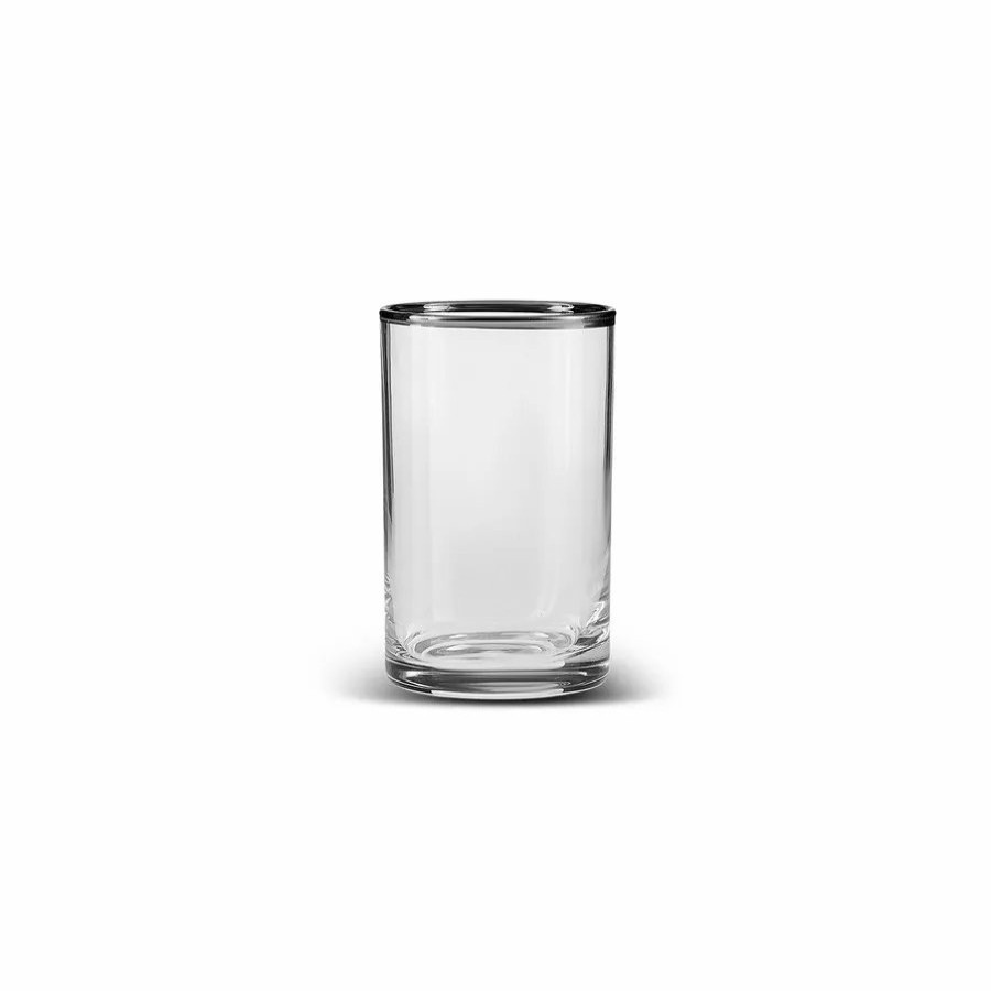 Coffee Glasses | Karaca Karaca 6 Piece Glass Small Water Glass Set, 110Ml, Transparent Platinium