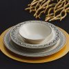 Porcelain Dinner Sets | Karaca Karaca Globe 24-Piece Porcelain Dinner Set For 6 People, Multi