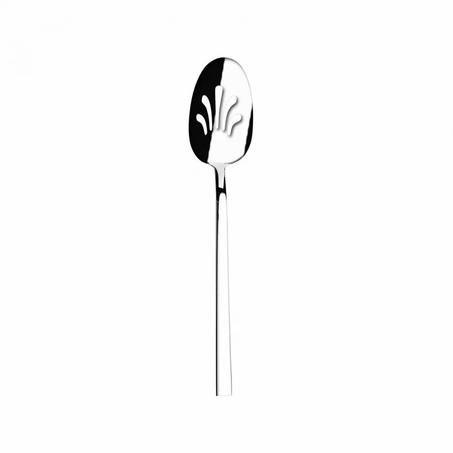 Kitchen Utensils | Karaca Karaca Flame Stainless Steel Slotted Serving Spoon, Silver