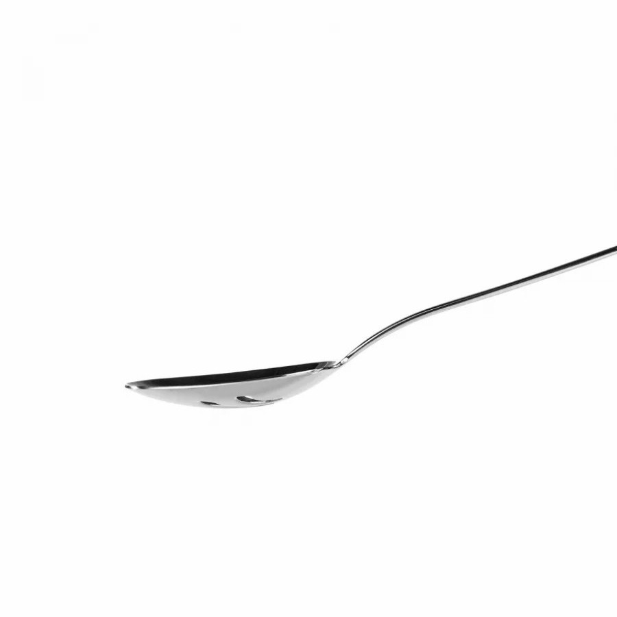 Kitchen Utensils | Karaca Karaca Flame Stainless Steel Slotted Serving Spoon, Silver