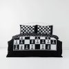 Duvet Cover Sets | Karaca Home Karaca Home Chess 100% Turkish Cotton Duvet Cover Set, Double, Multi