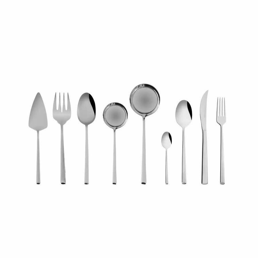 Cutlery Sets | Karaca Karaca Tivoli 65 Piece Stainless Steel Cutlery Set For 12 People, Silver