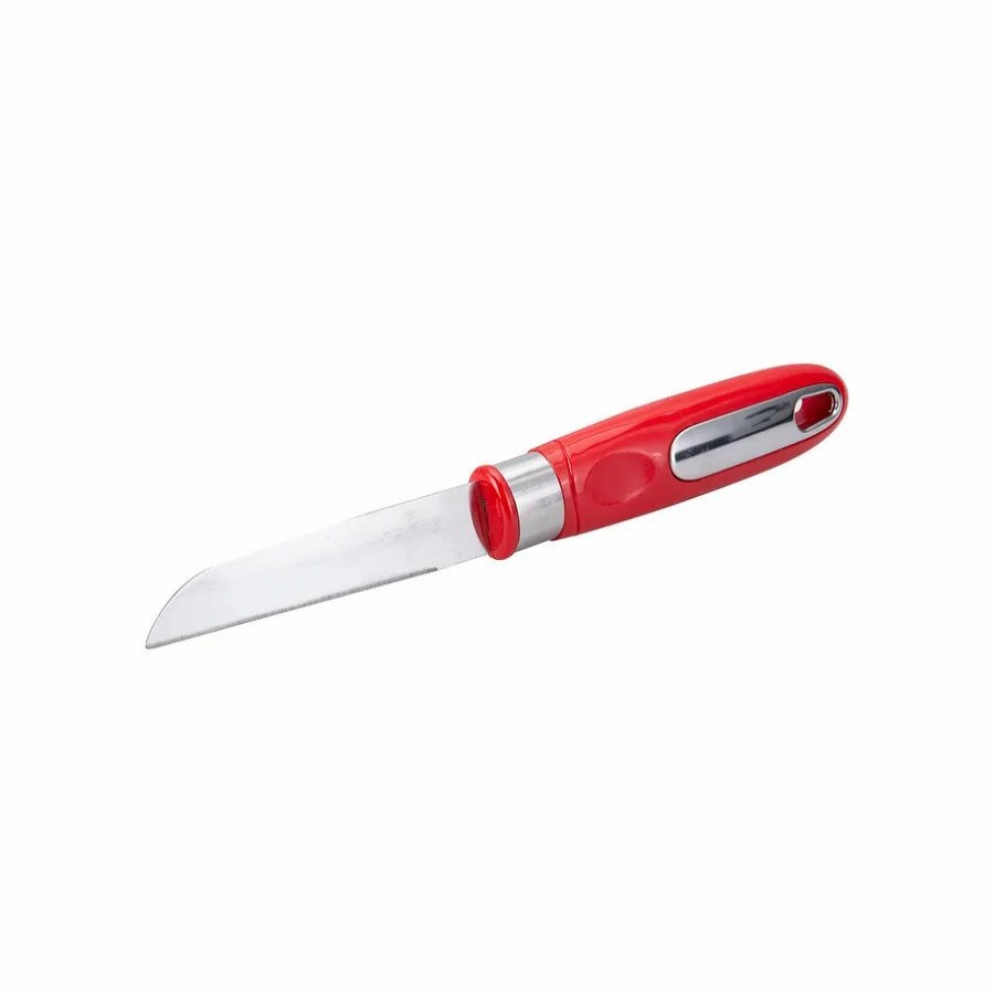 Kitchen Gadgets | Karaca Karaca Retro Stainless Steel Knife, Red Silver