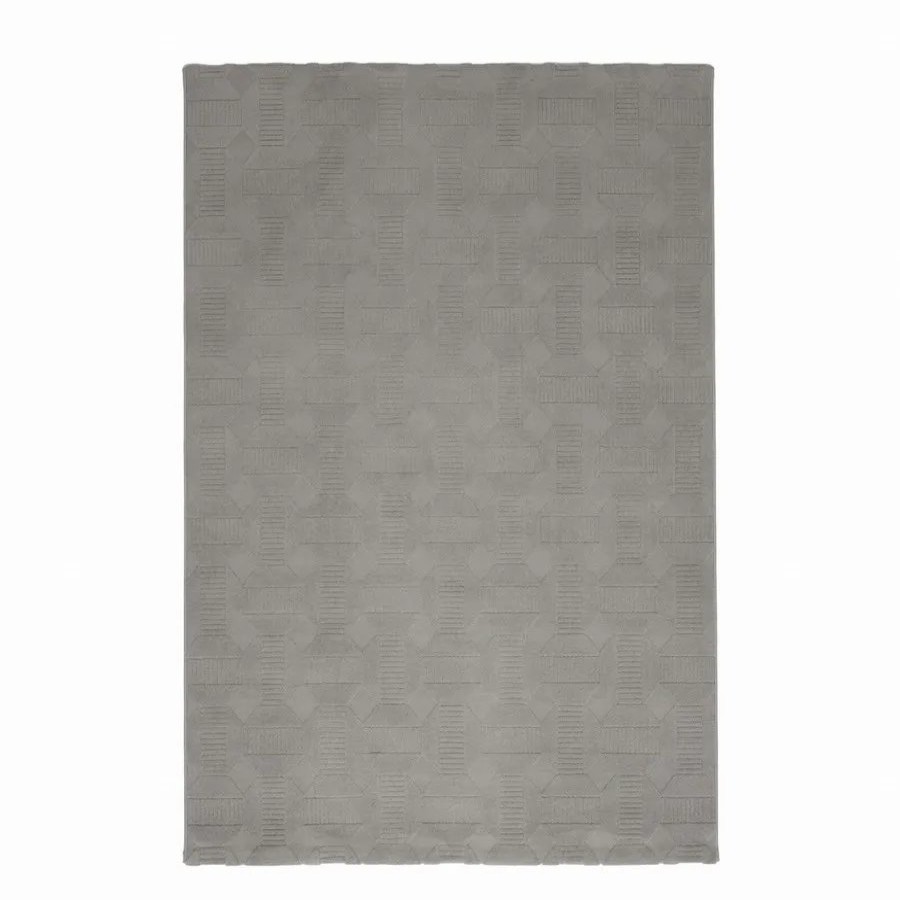 Modern Rugs | Kasmir Rugs Kasmir Rugs 724 Gloria Camilla Rug, 160Cmx230Cm, Grey