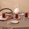 Turkish Tea Sets | Karaca Karaca Aris 12 Piece Glass Turkish Tea Set For 6 People, 150Ml, Multi