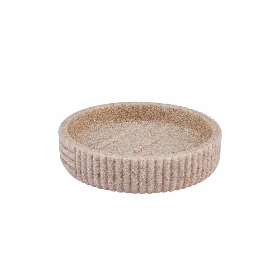 Bath Accessories | Karaca Karaca Antique Soap Dish, 10.53Cmx10.53Cmx2.36Cm, Beige