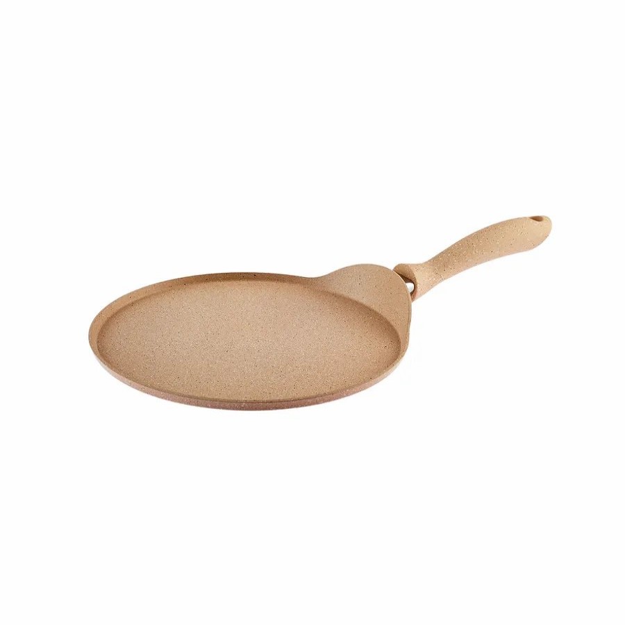 Pans | Karaca Karaca Love Of Kitchen Biogranite Crepe Pan, 26Cm, Brown