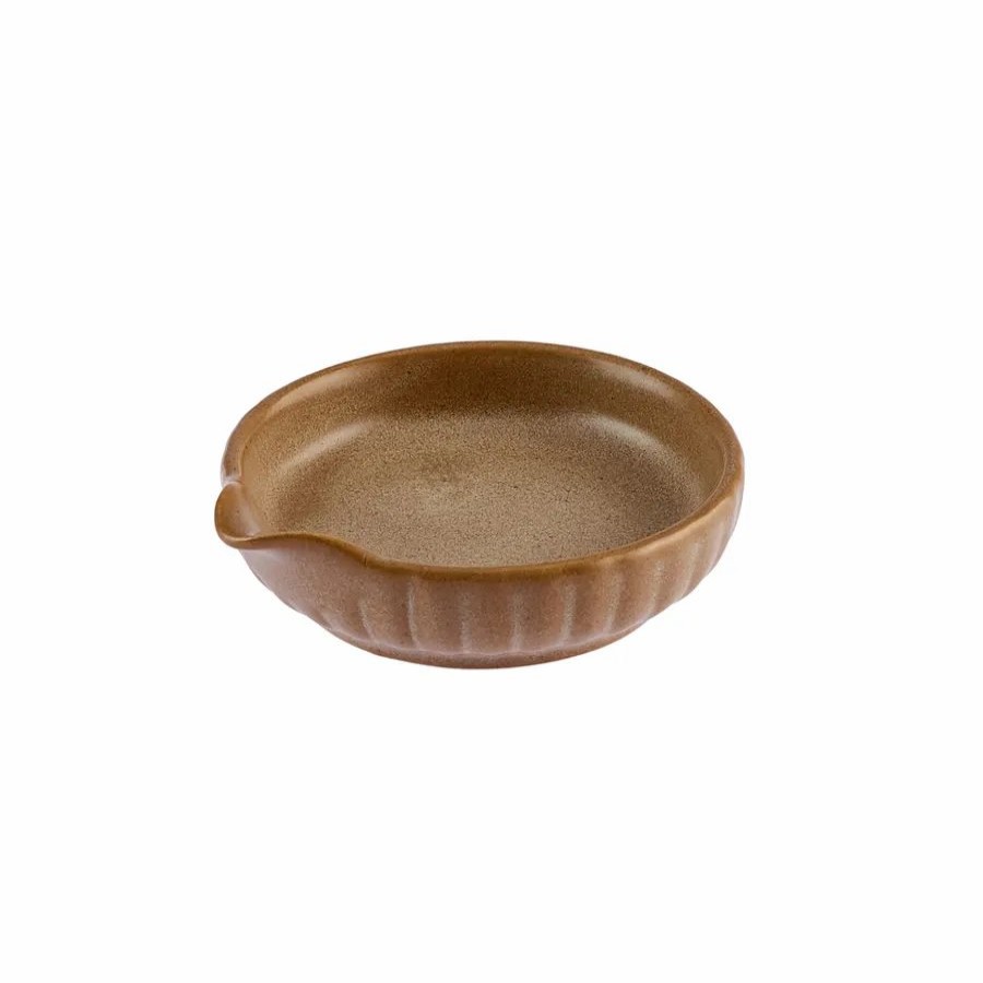 Bowls | Karaca Karaca Vintage Stoneware Sauce Bowl, 8Cm, Brown