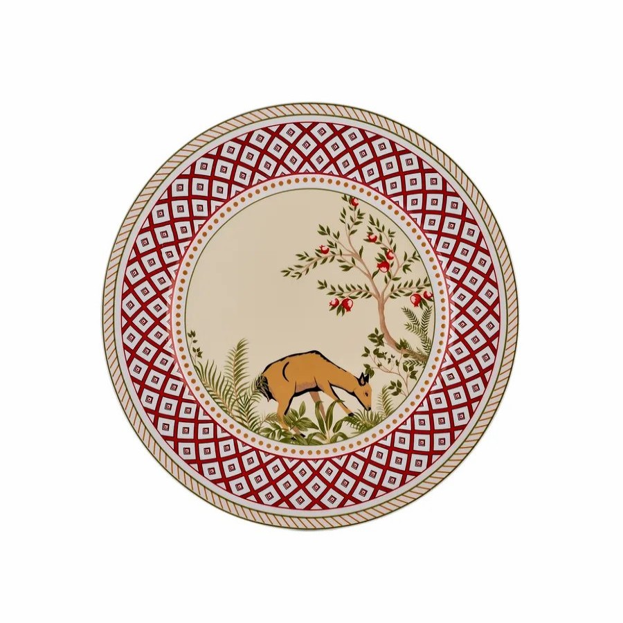 Dinner Plates | Karaca Karaca X Arslantepe Porcelain Dinner Plate, 27Cm, Multi