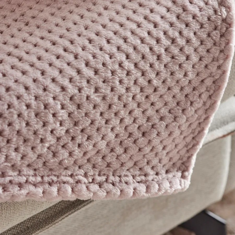 Throws & Blankets | Karaca Karaca Pearl Baby Fleece Wellsoft Tv Blanket, 130Cmx150Cm, Violet