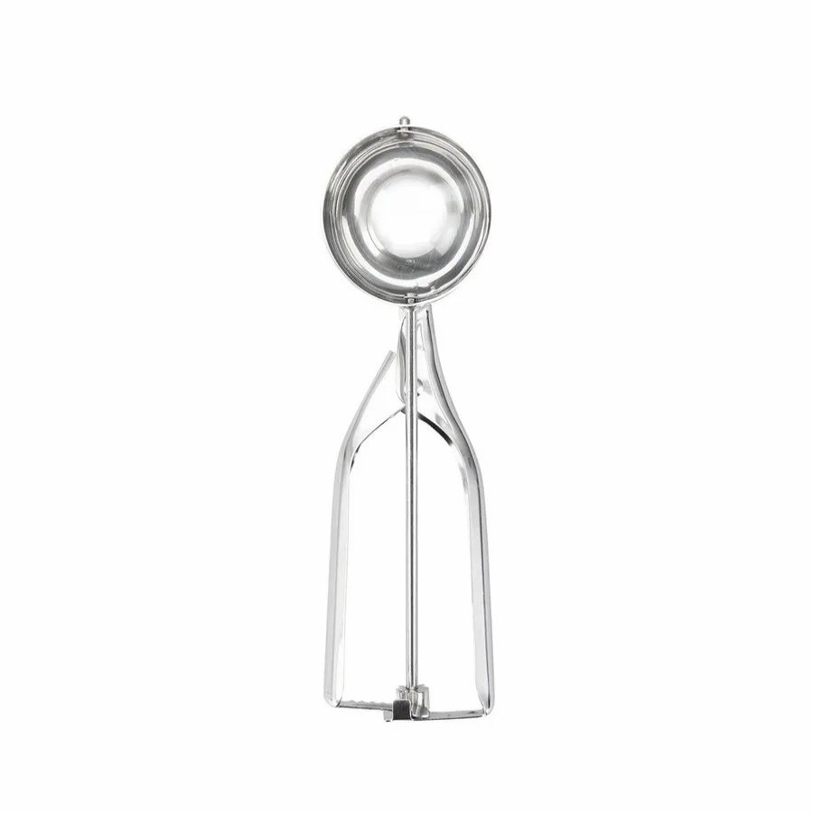 Kitchen Utensils | Karaca Karaca Retro Stainless Steel Professional Ice Cream Scoop, 19.3Cmx6Cmx3.5Cm, Silver