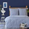 Duvet Cover Sets | Nautica Home Nautica Darya 100% Turkish Cotton Duvet Cover Set, King, 230Cmx220Cm, Blue