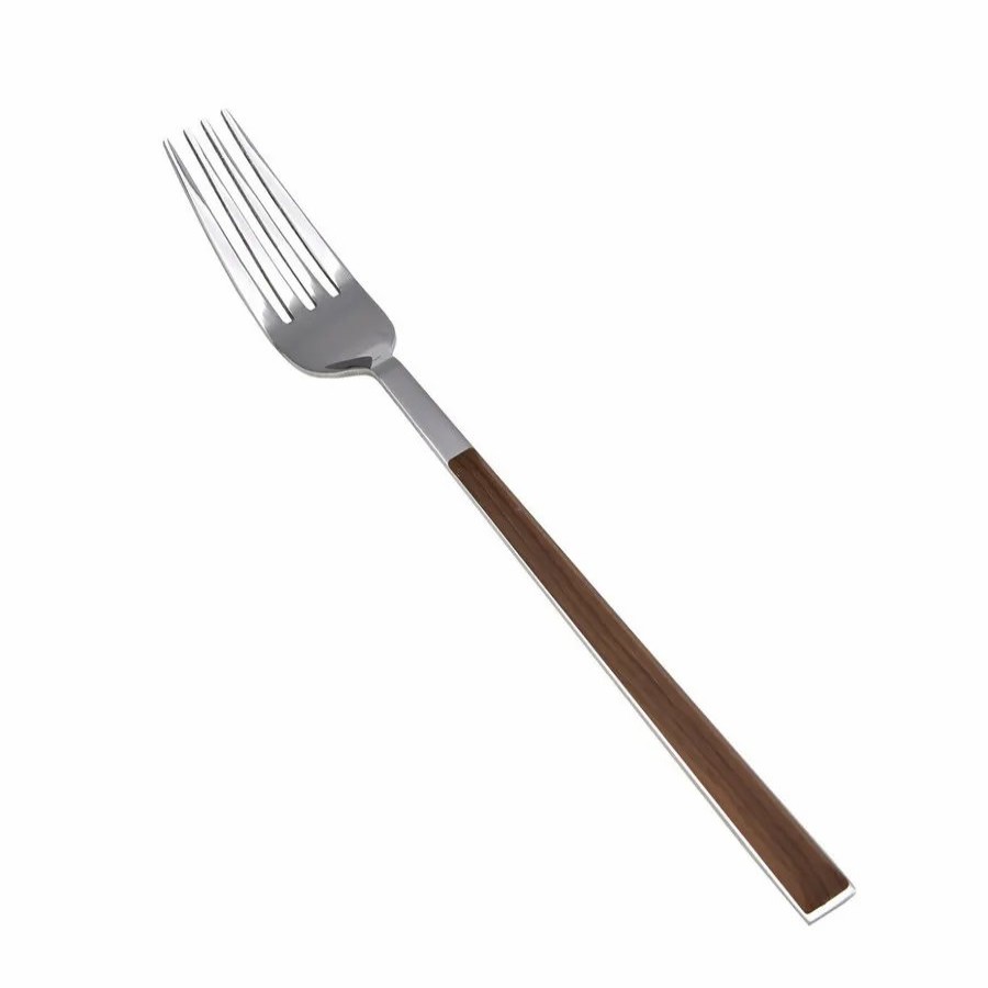 Mix And Match Cutlery | Karaca Karaca Salzburg Stainless Steel Table Fork, 21Cm, Brown