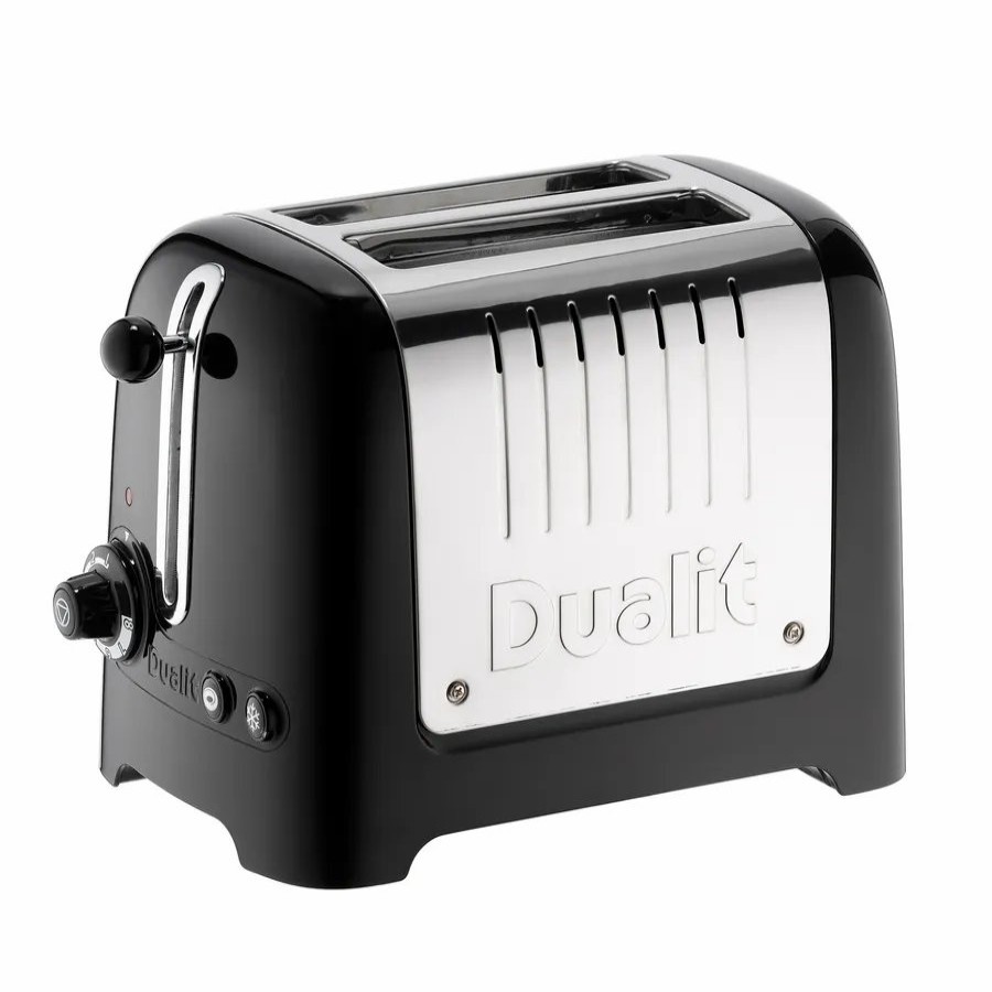 Sandwich Toasters | Dualit Dualit 2 Slice Lite Toaster, Black