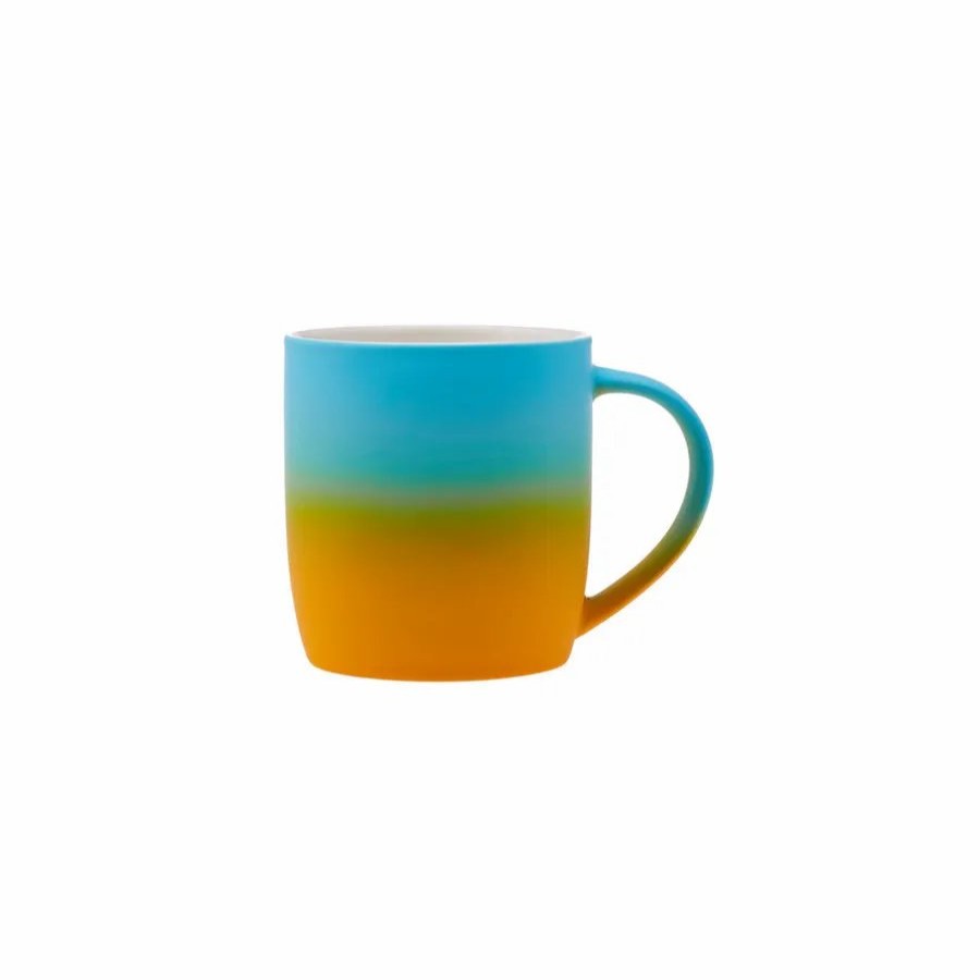 Mugs | Karaca Karaca Soft Touch Porcelain Mug, 340Ml, Orange Multi