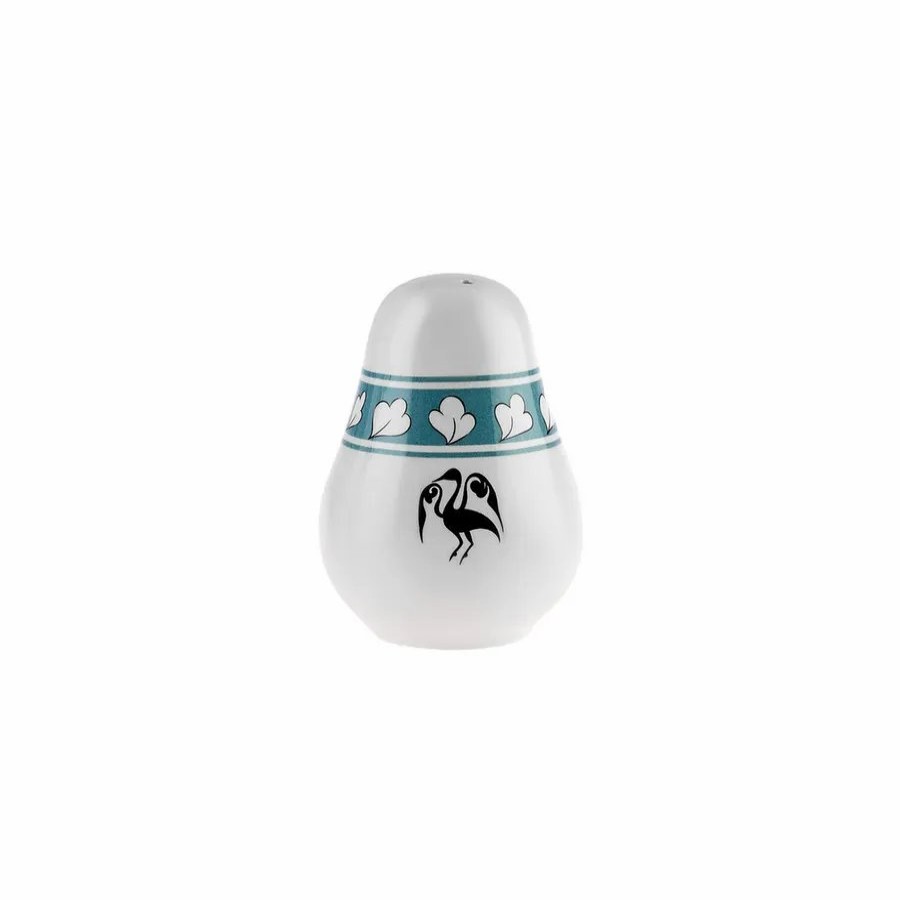 Salt And Pepper Shakers | Karaca Karaca Paye Seljuk Collection Porcelain Salt Shaker, 6Cm, Multi