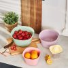 Kitchen Gadgets | Karaca Karaca 4 Piece Multi Purpose Mixing Bowls, Colander And Citrus Squeezer Set, Multi