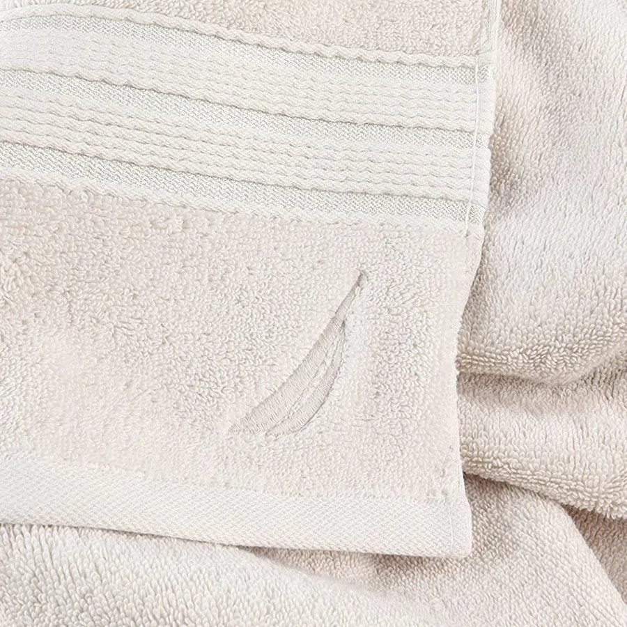 Towels | Nautica Home Nautica Ocean 100% Turkish Cotton Bath Towel, 90Cmx160Cm, Pearl