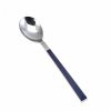 Mix And Match Cutlery | Karaca Karaca Salzburg Stainless Steel Dessert Spoon, 15.8Cm, Indigo Silver