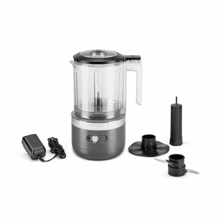 Food Processors | Kitchenaid Kitchenaid Cordless Food Chopper, Charcoal Grey