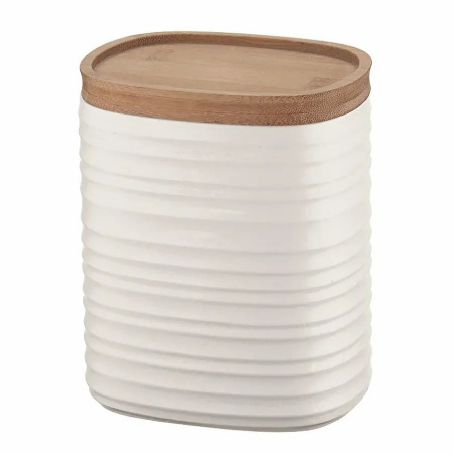 Storage Containers | Guzzini Guzzini Tierra Storage Container, Large, Light Cream