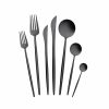 Cutlery Sets | Karaca Karaca Jupiter 84 Piece Stainless Steel Cutlery Set For 12 People, Shiny Black