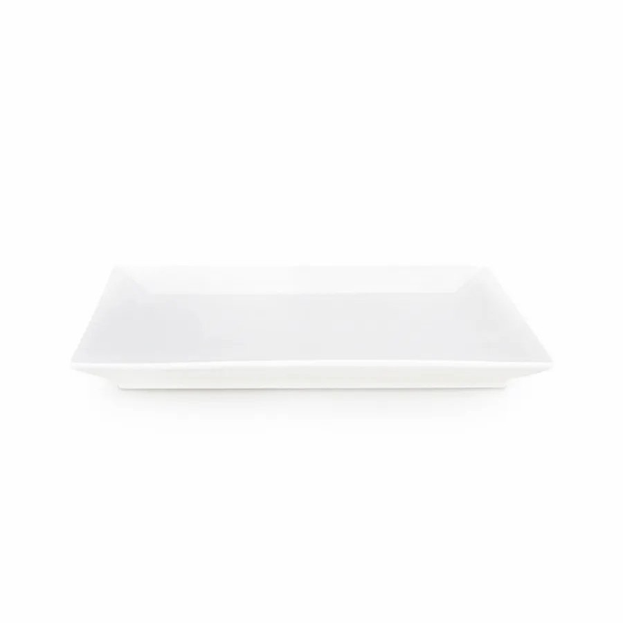 Side Plates | Karaca Karaca Carmen Trend Porcelain Side Plate, 16.5Cmx14Cm, White