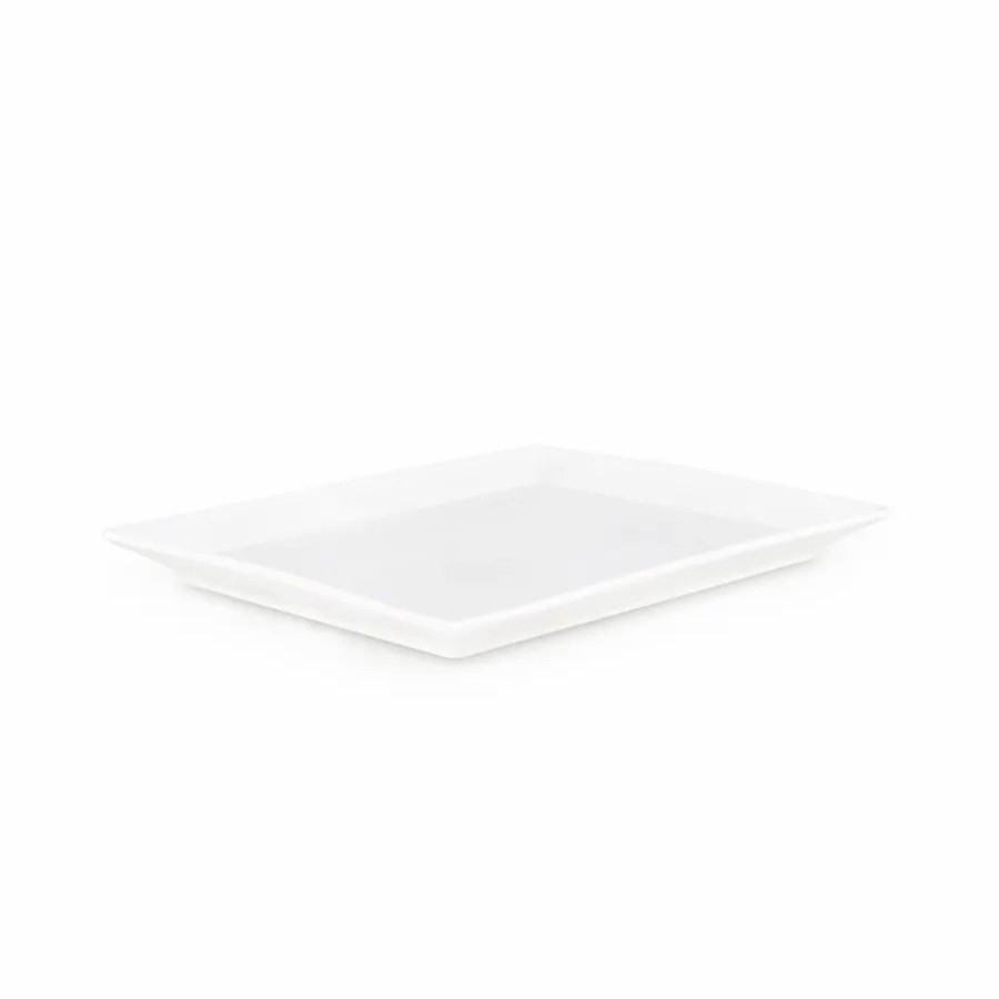 Side Plates | Karaca Karaca Carmen Trend Porcelain Side Plate, 16.5Cmx14Cm, White