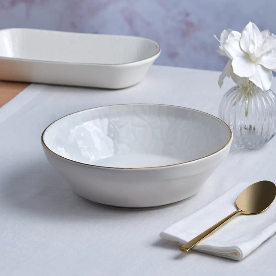 Bowls | Karaca Karaca Calvin Ceramic Serving Bowl, 24Cm, Multi