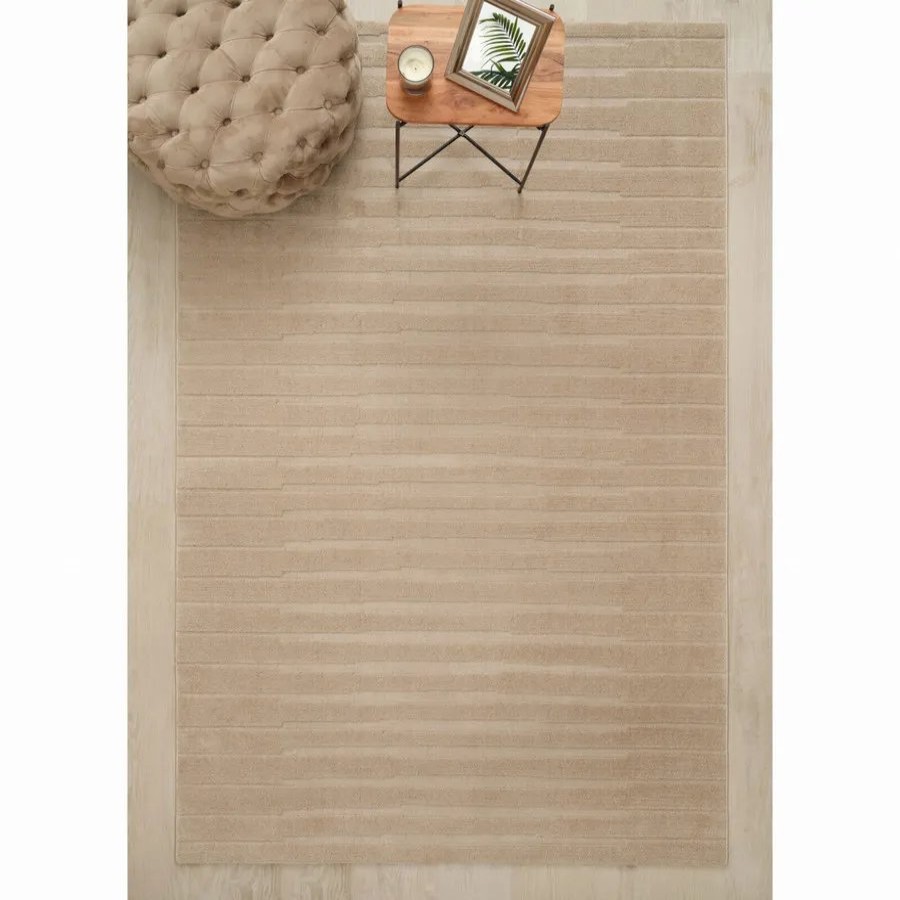 Modern Rugs | Kasmir Rugs Kasmir Rugs 724 Gloria Riela Rug, 80Cmx150Cm, Brown