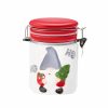 Storage Jars | Karaca Karaca New Year Christmas Ho Ho Ceramic Storage Jar, 1000Ml, Multi